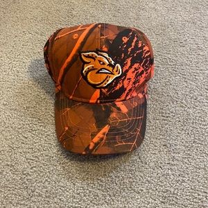 Iron pigs baseball hat